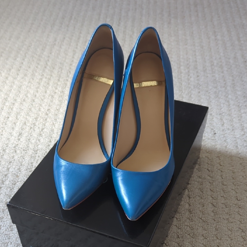 Marciano Blue Women's Heels